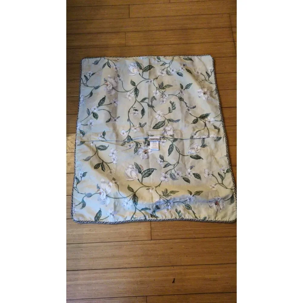 Waverly Williamsburg King Pillow Shams, Vintage Magnolia, Botanical, Cotton